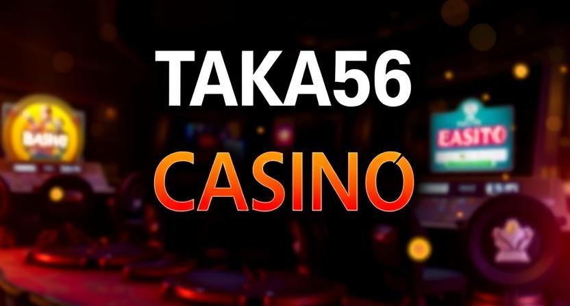 Variety of slot machines available on TAKA56